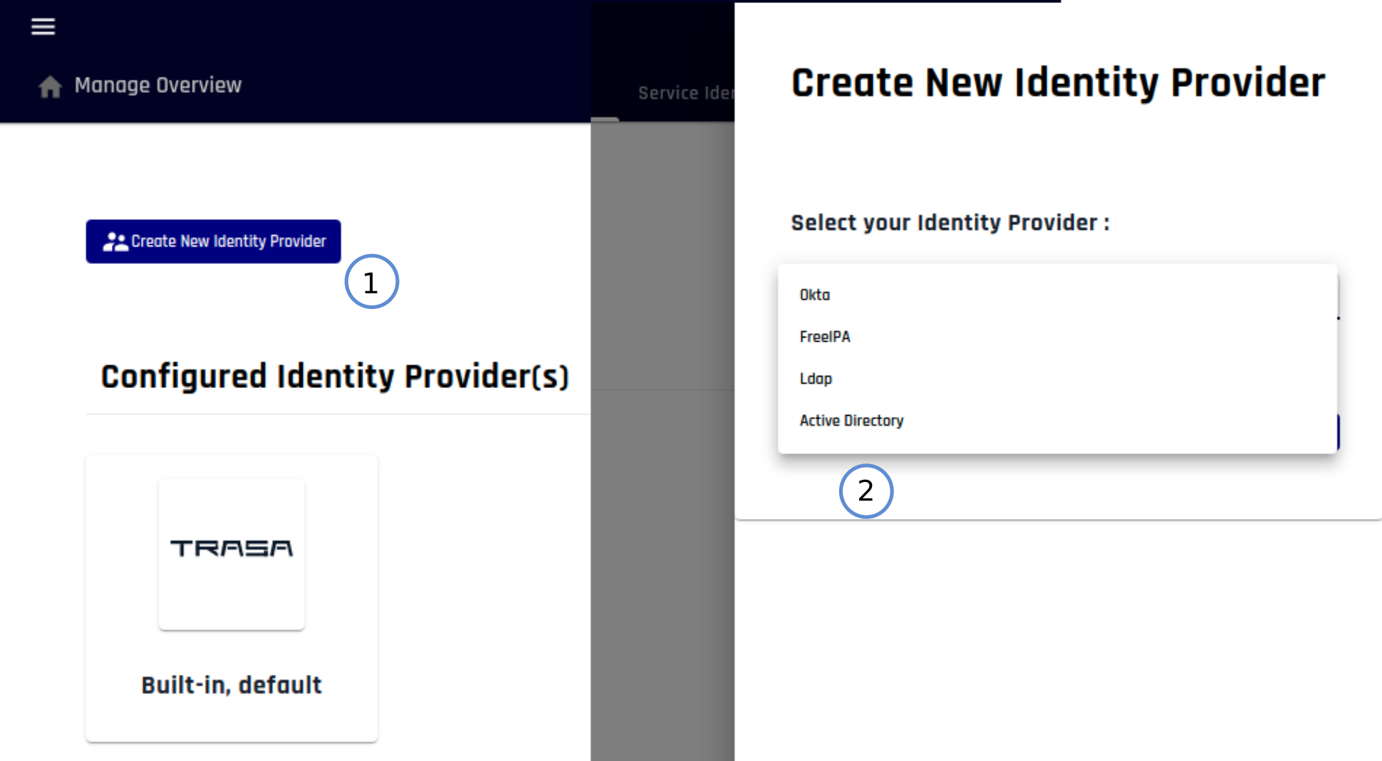 Create Identity Provider