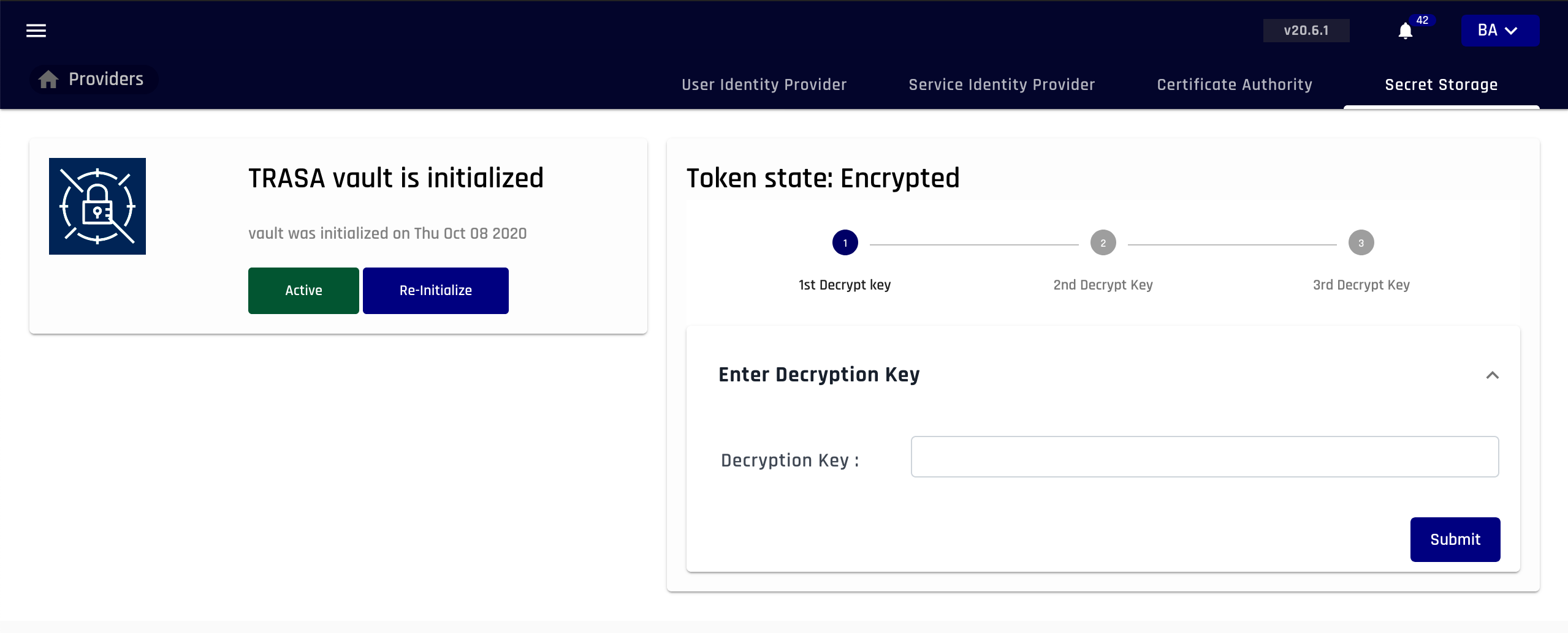 Decrypt Vault