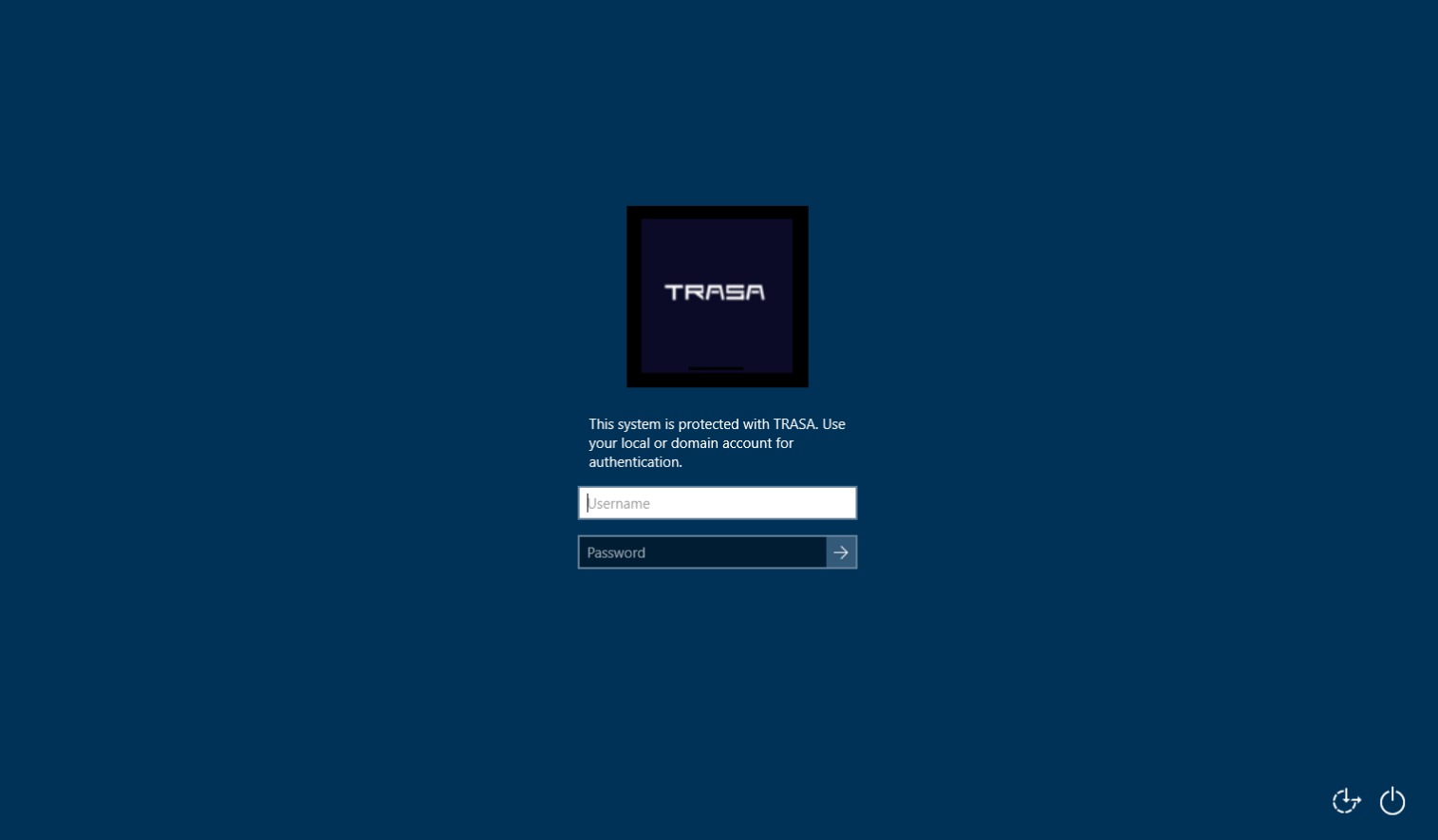 TRASAGATE Credential Provider